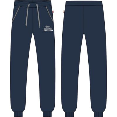 Pantaloni de trening Lonsdale pentru bărbați, croială regulată albastru XL male Pantaloni de trening Lonsdale pentru bărbați, croială regulată albastru XL male