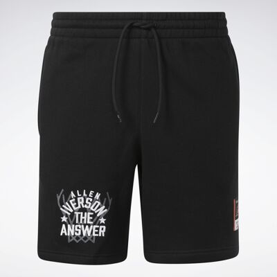 REEBOK - Pantaloni scurți BB Iversion Fleece negru XL male REEBOK - Pantaloni scurți BB Iversion Fleece negru XL male