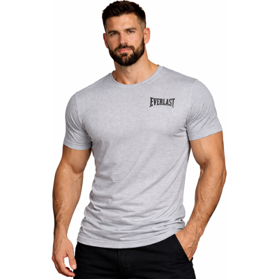 Tricou Everlast pentru bărbați El0912 gri negru S male Tricou Everlast pentru bărbați El0912 gri negru S male