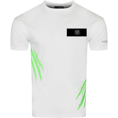 PLEIN SPORT - Tricou alb alb XXL male PLEIN SPORT - Tricou alb alb XXL male