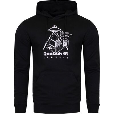 REEBOK - HANORAC UNISEX CL SKATE HOODIE negru L male REEBOK - HANORAC UNISEX CL SKATE HOODIE negru L male