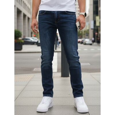Pantaloni bărbătești Dstreet UX0000 albastru 36 male Pantaloni bărbătești Dstreet UX0000 albastru 36 male
