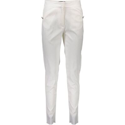 Pantaloni albi Just Cavalli alb 38 female Pantaloni albi Just Cavalli alb 38 female