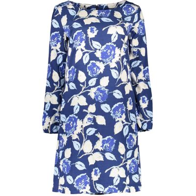Rochie scurtă GANT albastră cu imprimeu albastru 36 female Rochie scurtă GANT albastră cu imprimeu albastru 36 female