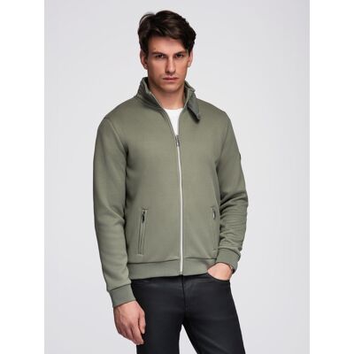 Jachetă tricotată în nuanțe de ombre cu căptușeală din fleece negru XL female Jachetă tricotată în nuanțe de ombre cu căptușeală din fleece negru XL female