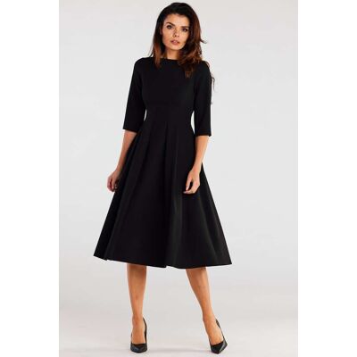 Rochie dama, Awama A159 negru L female Rochie dama, Awama A159 negru L female