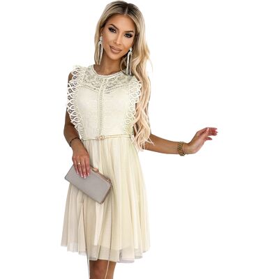 numoco basic Rochie damă, NUMOCO crem One size female numoco basic Rochie damă, NUMOCO crem One size female