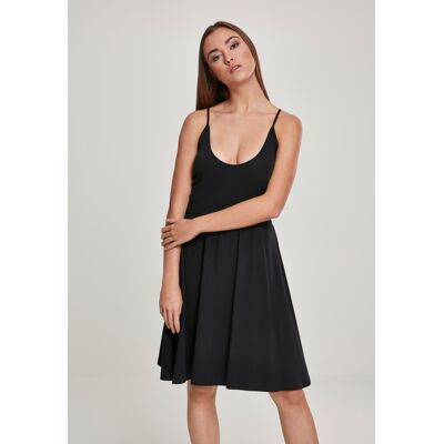 Urban Classics Doamnelor Spaghetti Rochie negru negru S female Urban Classics Doamnelor Spaghetti Rochie negru negru S female