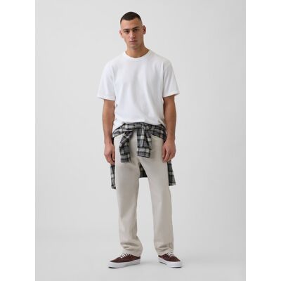 Pantaloni de in pentru bărbați GAP alb 40X32 female Pantaloni de in pentru bărbați GAP alb 40X32 female