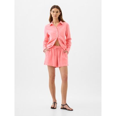 Pantaloni scurti pentru femei GAP - roz roz XXS Pantaloni scurti pentru femei GAP - roz roz XXS