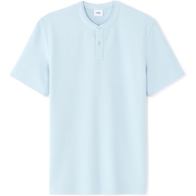 Tricou polo albastru Celio pentru bărbați Gesohel albastru deschis XXL female Tricou polo albastru Celio pentru bărbați Gesohel albastru deschis XXL female