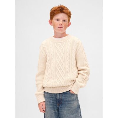 Pulover tricotat pentru copii GAP albastru deschis M male Pulover tricotat pentru copii GAP albastru deschis M male