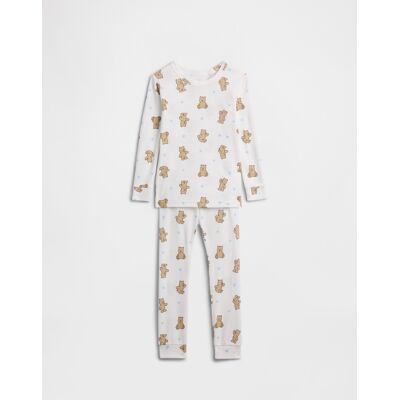 Set de pijamale GAP pentru copii, băieți alb 12-18M male Set de pijamale GAP pentru copii, băieți alb 12-18M male