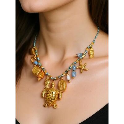 Resti Colier Rești Athena Charm Sea portocaliu UNIV unisex Resti Colier Rești Athena Charm Sea portocaliu UNIV unisex