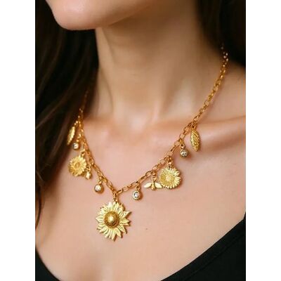 Resti Colier Aurelia Charis cu pandantive boho negru UNIV unisex Resti Colier Aurelia Charis cu pandantive boho negru UNIV unisex