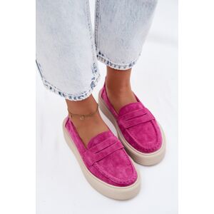 Mocasini cu platformă Vinceza Fuchsia crem 37 female Mocasini cu platformă Vinceza Fuchsia crem 37 female