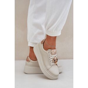 CheBello 4411 Pantofi Sport Bej Deschis - Sneakers CheBello 4411 Pantofi Sport Bej Deschis - Sneakers