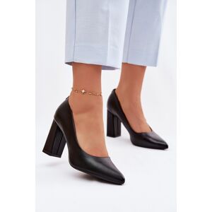 Pantofi cu toc pentru femei Sergio Leone negru 39 female Pantofi cu toc pentru femei Sergio Leone negru 39 female