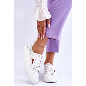 BIG STAR SHOES Tenisi dama, Big Star Detailed alb 39 female BIG STAR SHOES Tenisi dama, Big Star Detailed alb 39 female