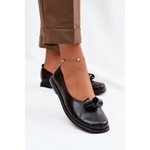 Mocasini din piele pentru femei Zazoo 379 negri negru 36 female Mocasini din piele pentru femei Zazoo 379 negri negru 36 female