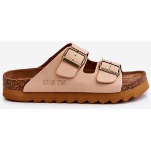 Papuci de damă BIG STAR SHOES maro 36 female Papuci de damă BIG STAR SHOES maro 36 female