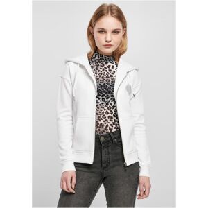 Urban Classics Women's classic zip-up hoodie in black negru L female Urban Classics Women's classic zip-up hoodie in black negru L female