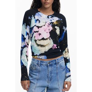 DESIGUAL Pulover cu model pentru femei Other XS female DESIGUAL Pulover cu model pentru femei Other XS female