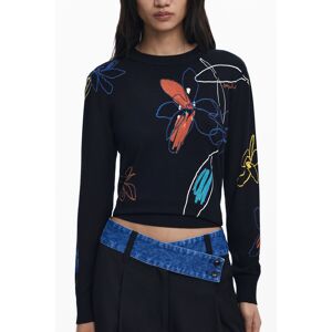 DESIGUAL Pulover cu model pentru femei Other XS female DESIGUAL Pulover cu model pentru femei Other XS female
