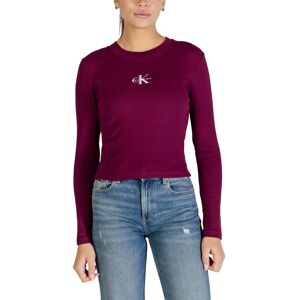 Tricou cu mânecă lungă pentru femei de la Calvin Klein albastru deschis L female Tricou cu mânecă lungă pentru femei de la Calvin Klein albastru deschis L female