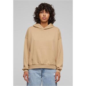 Urban Classics Women's Light Terry Oversized Hoodie - unionbeige crem S female Urban Classics Women's Light Terry Oversized Hoodie - unionbeige crem S female