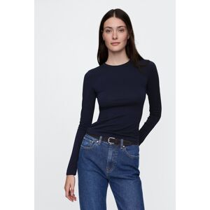 GAP Long Sleeve T-Shirt - Women's albastru XXL female GAP Long Sleeve T-Shirt - Women's albastru XXL female