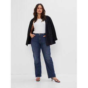 GAP Jeans mid rise '90s loose organic Washwell - Femei albastru 27TALL female GAP Jeans mid rise '90s loose organic Washwell - Femei albastru 27TALL female