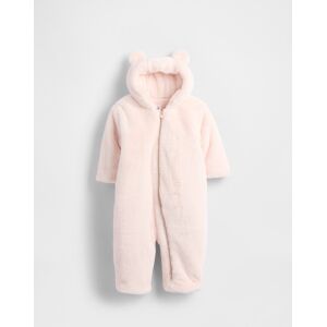 GAP Salopetă din blană artificială pentru copii roz 6-12M female GAP Salopetă din blană artificială pentru copii roz 6-12M female
