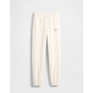 Pantaloni de trening GAP pentru copii cu logo crem XXL female Pantaloni de trening GAP pentru copii cu logo crem XXL female