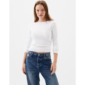 Tricouri pentru femei GAP - alb gri XL female Tricouri pentru femei GAP - alb gri XL female