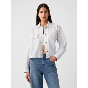 Jachete subtire pentru femei GAP - alb gri XL female Jachete subtire pentru femei GAP - alb gri XL female