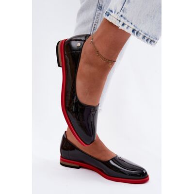 Balerini din piele lăcuită Maciejka negru 40 female Balerini din piele lăcuită Maciejka negru 40 female
