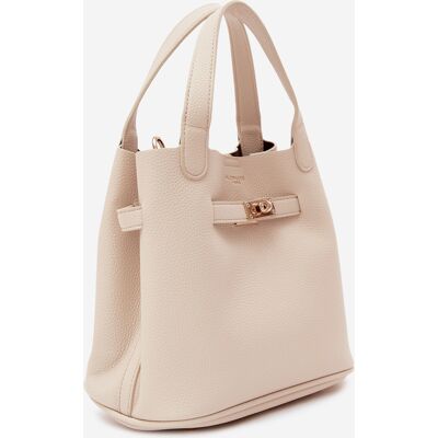 FLORA & CO Geantă Flora&Co cu cutie și oglindă crem One size female FLORA & CO Geantă Flora&Co cu cutie și oglindă crem One size female