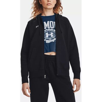 Women's Under Armour Rival Fleece FZ Hoodie negru S female Women's Under Armour Rival Fleece FZ Hoodie negru S female