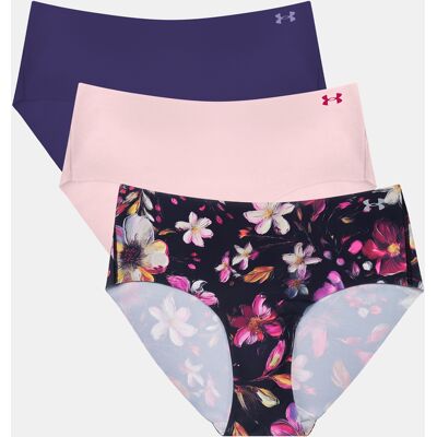 Chiloți imprimați pentru femei Under Armour albastru M female Chiloți imprimați pentru femei Under Armour albastru M female