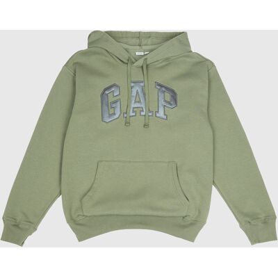 GAP Sweatshirt with logo - Women's gri M female GAP Sweatshirt with logo - Women's gri M female