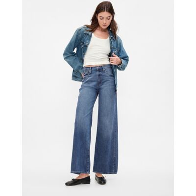 Blugi GAP pentru femei cu talie înaltă negru 27LONG female Blugi GAP pentru femei cu talie înaltă negru 27LONG female