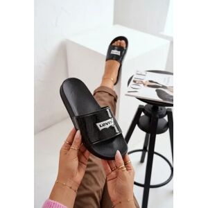 Levi'S Papuci Levis pentru copii negru 36 male Levi'S Papuci Levis pentru copii negru 36 male