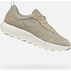 Beige men's sneakers Geox Xtors - Men's crem 42 male Beige men's sneakers Geox Xtors - Men's crem 42 male