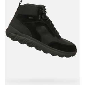 Men's Black Ankle Boots Geox Spherica 4X4 B ABX - Men negru 40 male Men's Black Ankle Boots Geox Spherica 4X4 B ABX - Men negru 40 male