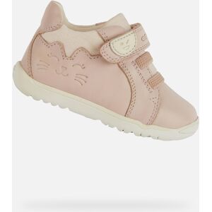 Teniși pentru fete Geox Macchia roz deschis crem XXL unisex Teniși pentru fete Geox Macchia roz deschis crem XXL unisex
