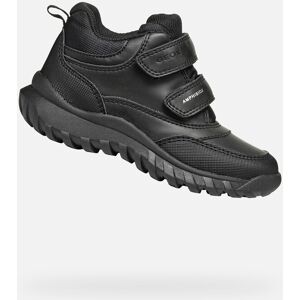 Black boys' ankle boots Geox Simbyos ABX - Boys negru 31 unisex Black boys' ankle boots Geox Simbyos ABX - Boys negru 31 unisex