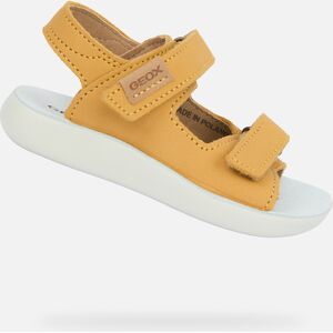 Sandale pentru băieți Geox Lightfloppy - galben alb 23 unisex Sandale pentru băieți Geox Lightfloppy - galben alb 23 unisex
