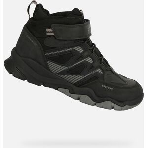Teniși Geox Montrack B ABX negri pentru băieți negru 31 unisex Teniși Geox Montrack B ABX negri pentru băieți negru 31 unisex
