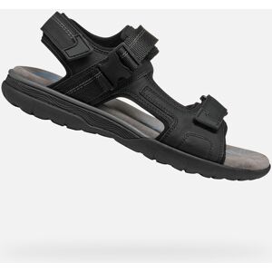 Black men's sandals Geox Spherica EC5 - Men gri 43-46 male Black men's sandals Geox Spherica EC5 - Men gri 43-46 male